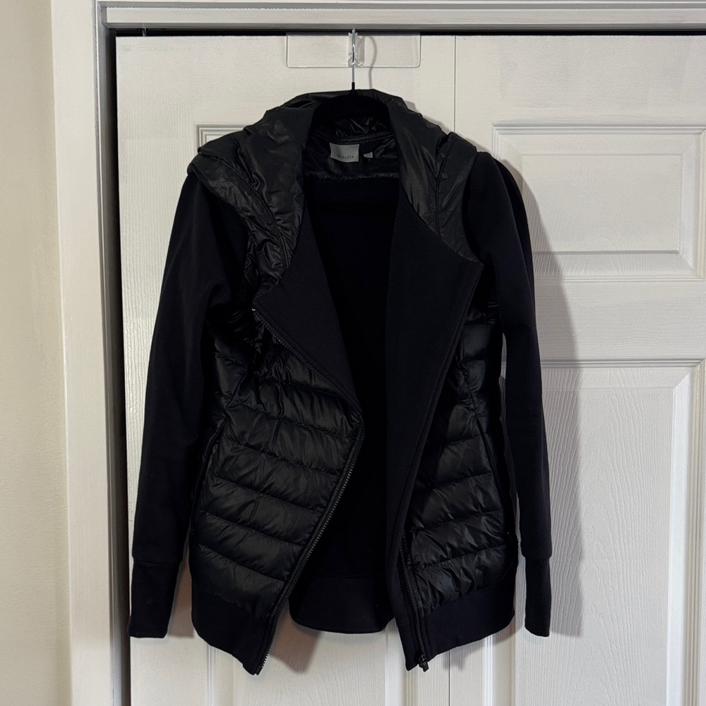 Athleta Black Puffer Jacket for Women